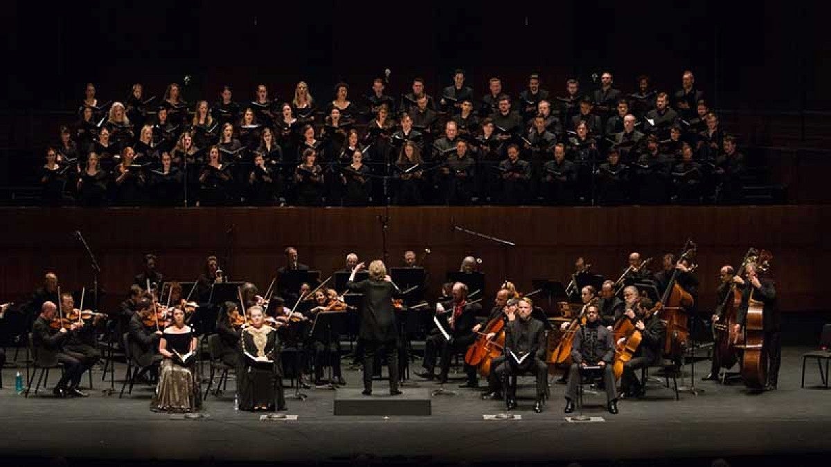 Orchestra performance