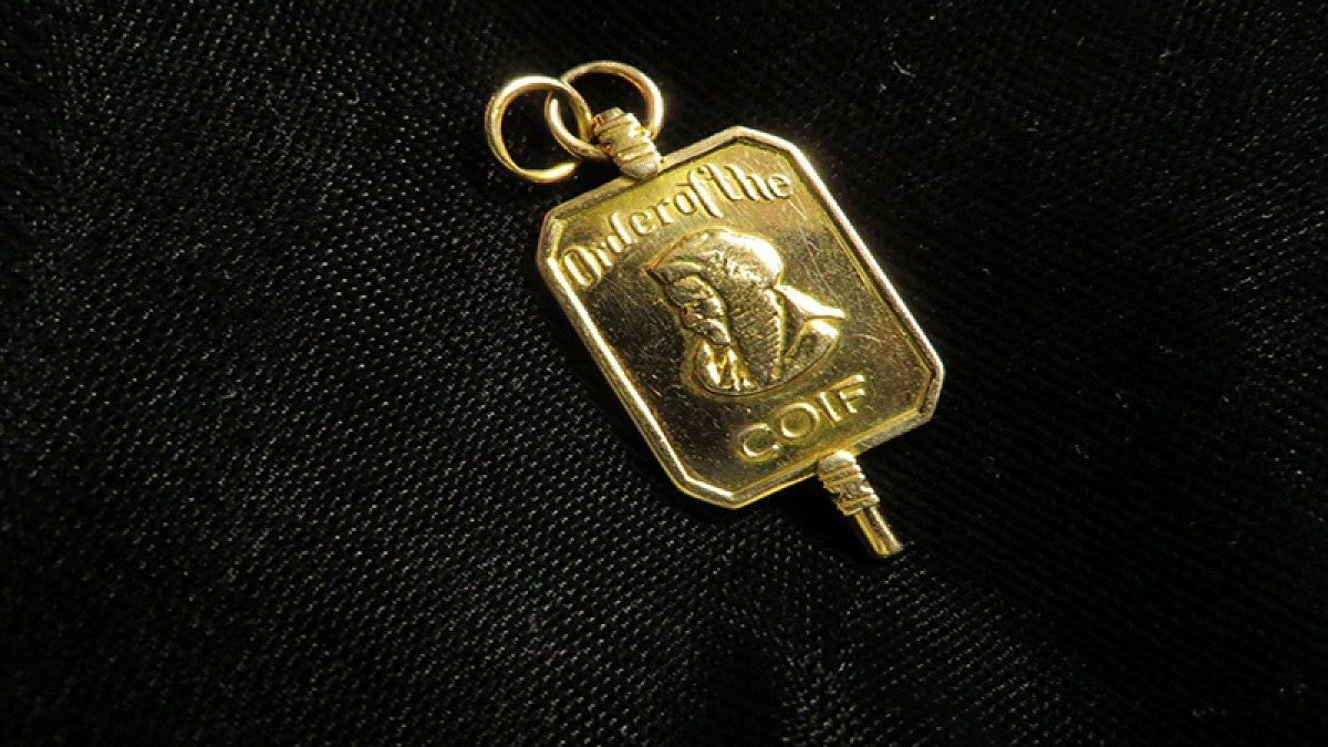 The Order of the Coif pin