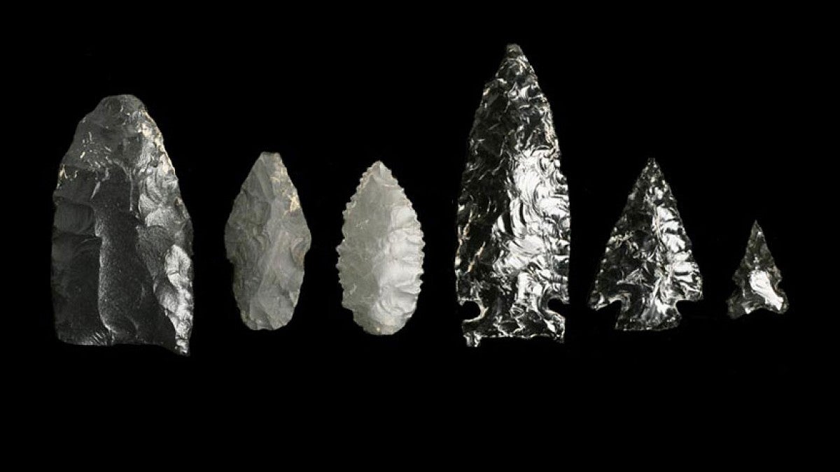 Ancient projectile points 
