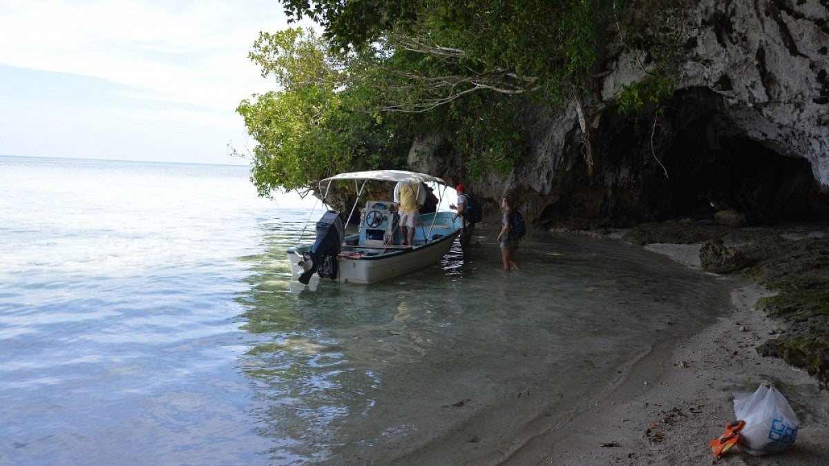 Cave entrance
