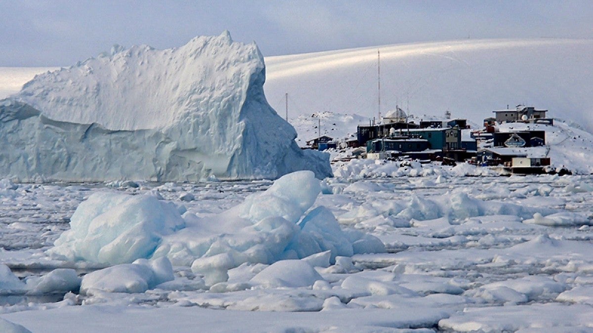 Palmer Station in Antarctica