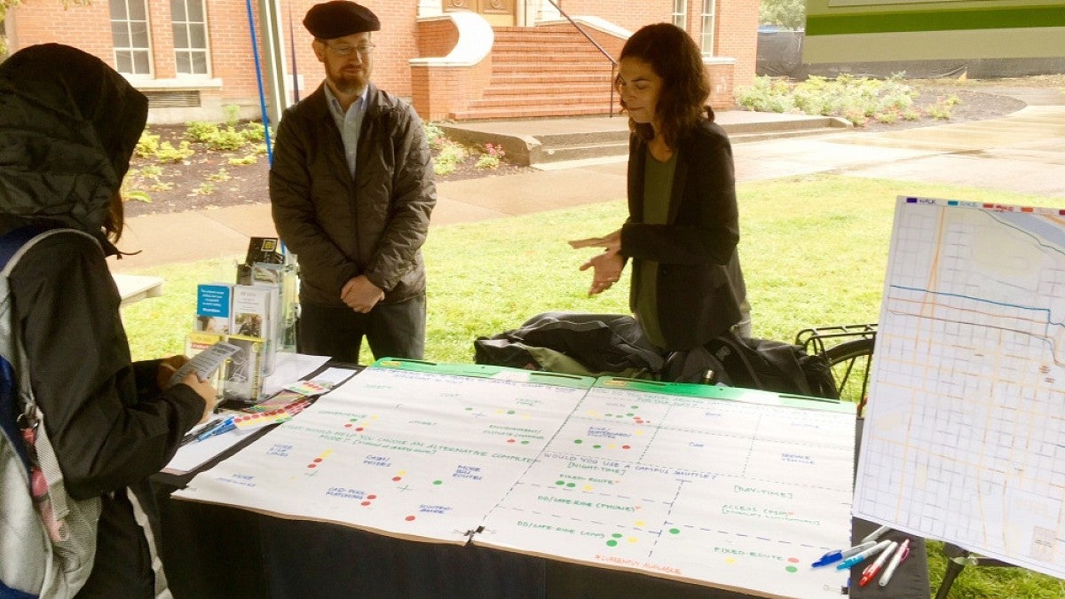 Transportation Day booth