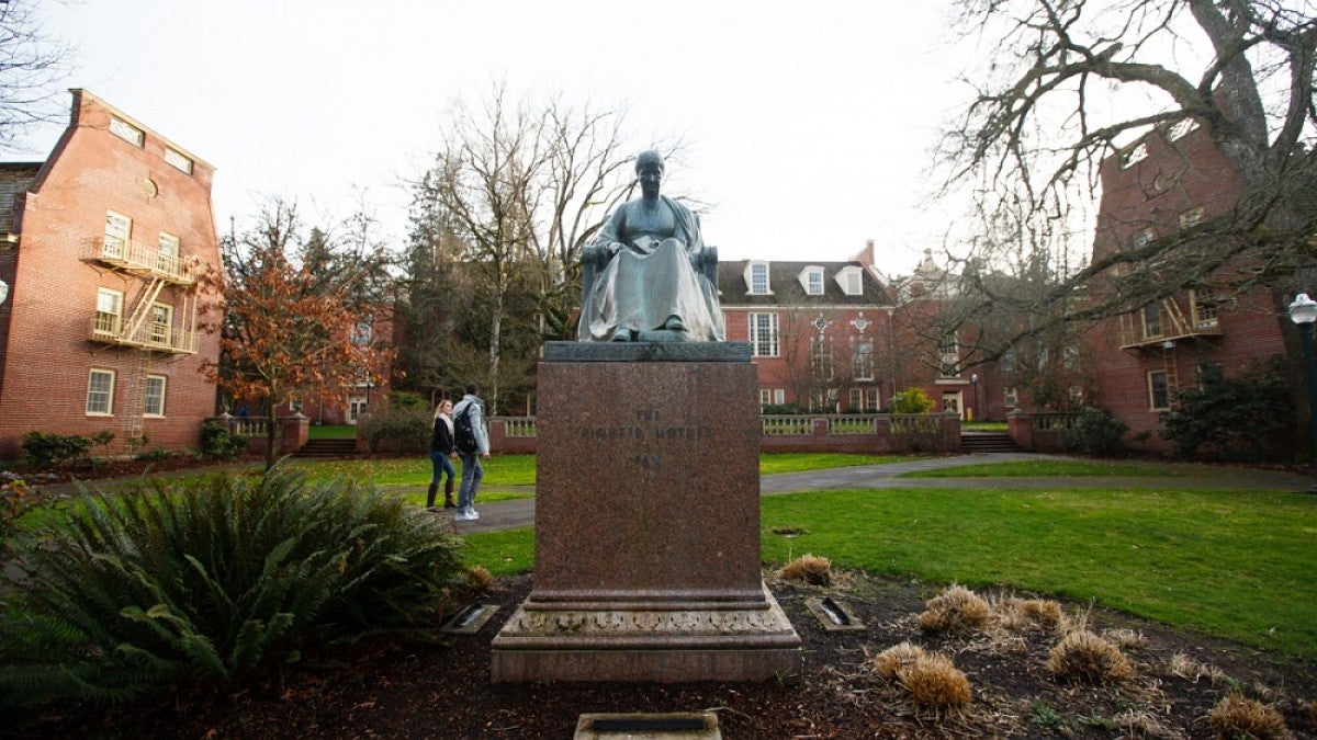 Pioneer Mother statue