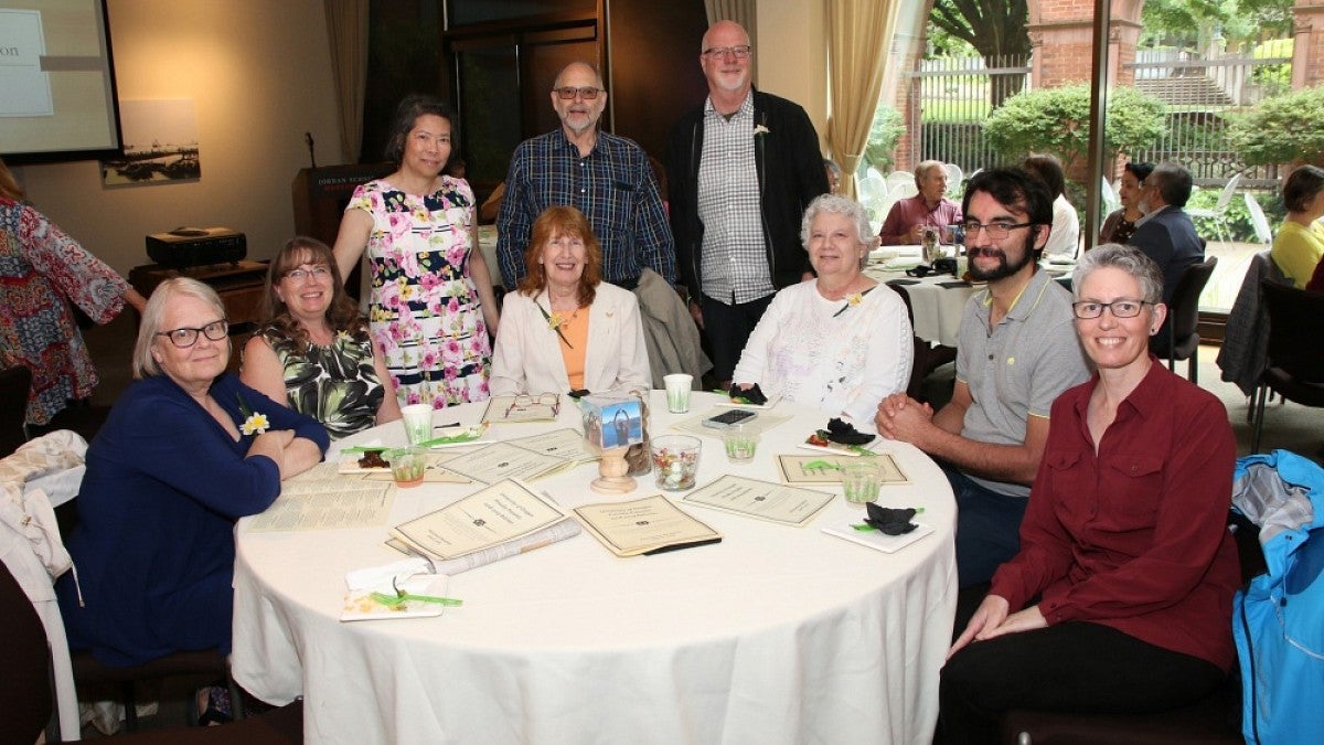 UO retirement reception in 2019