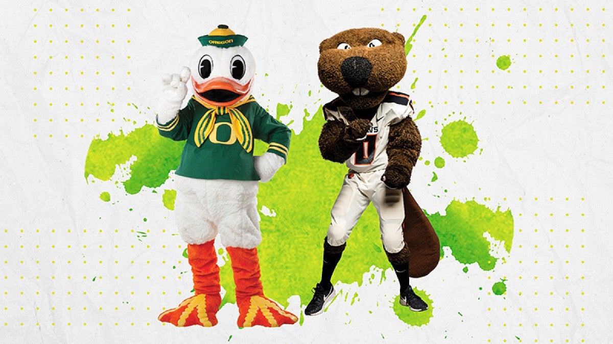 The Duck and Benny Beaver