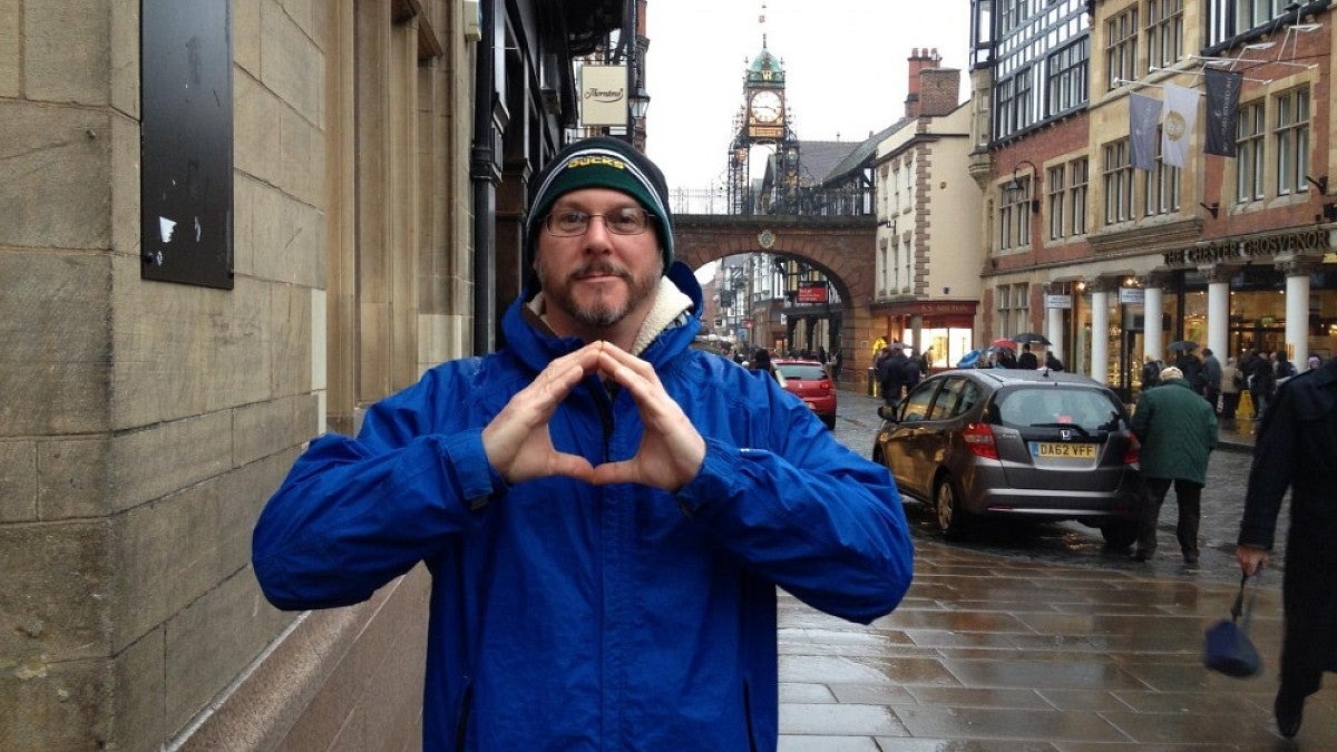 Robert Richards in Chester, England