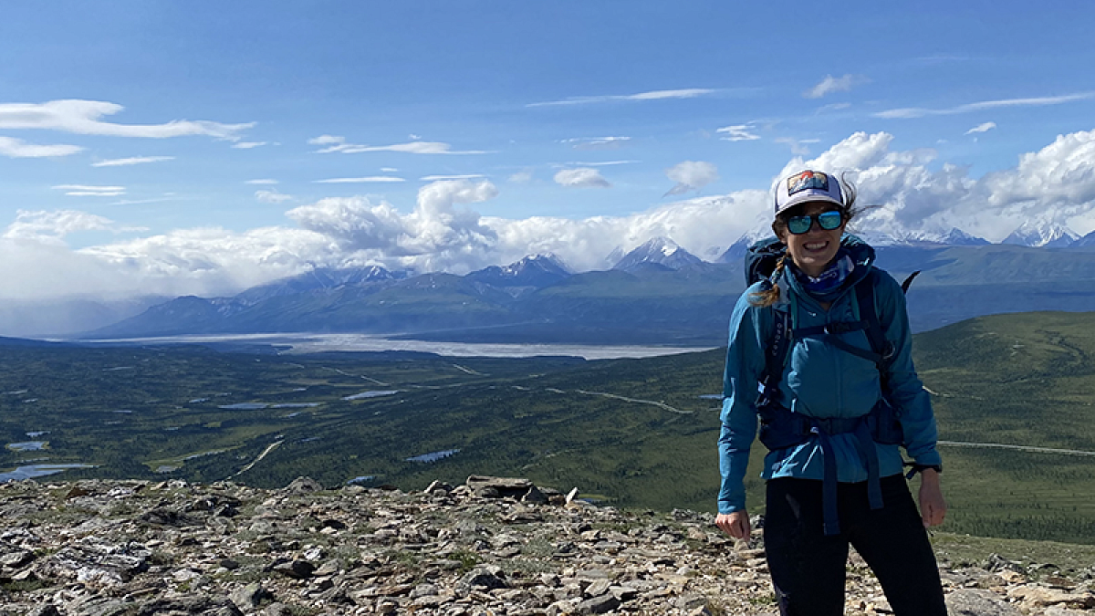 Sarah Cooley in Alaska