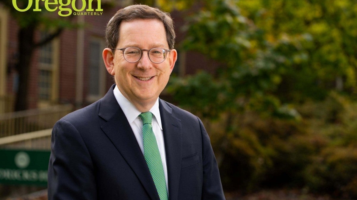 President Michael Schill (credit: Charlie Litchfield, University Communications)