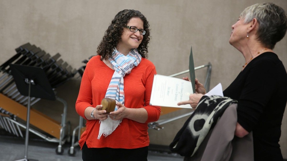 Music professor Idit Shner