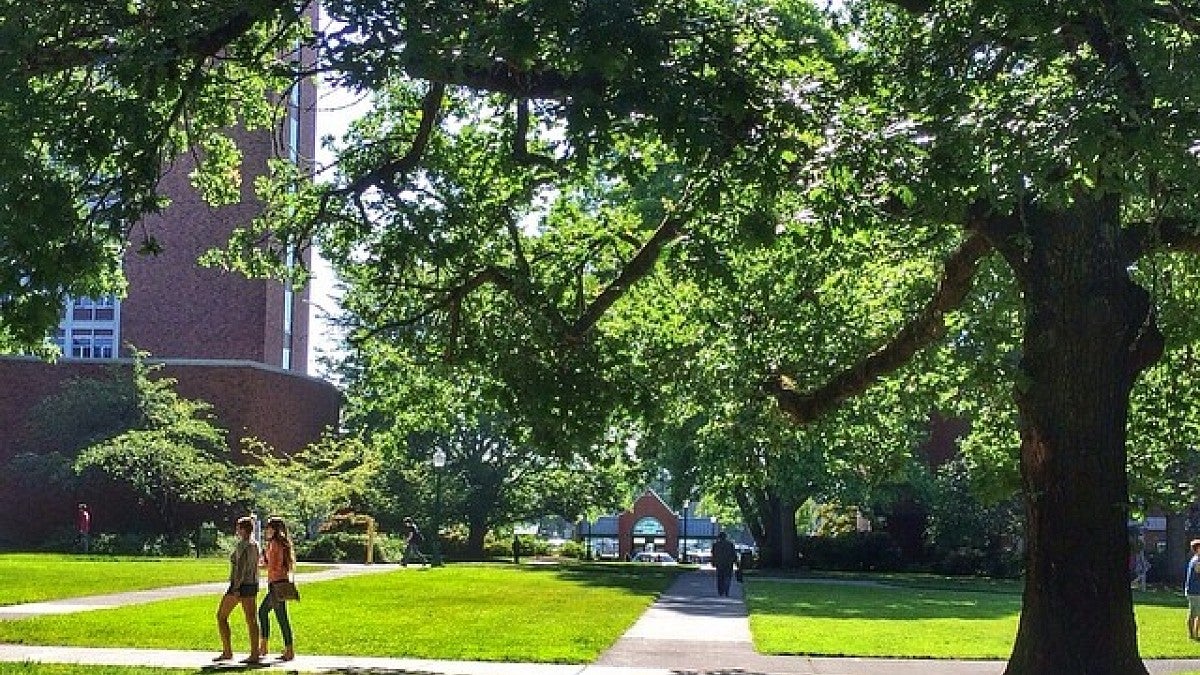 Spring on campus