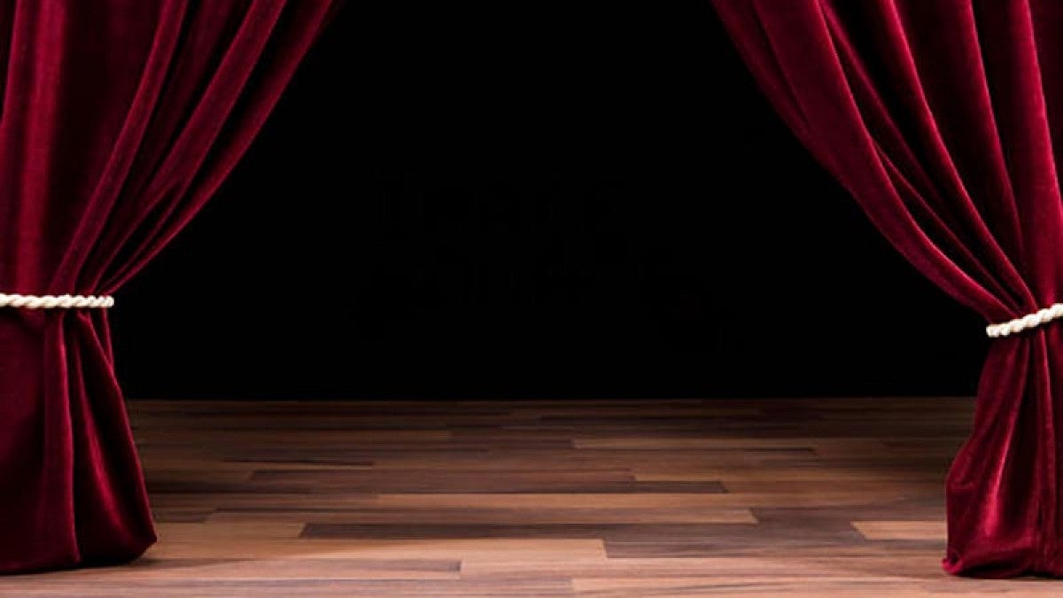 An empty stage