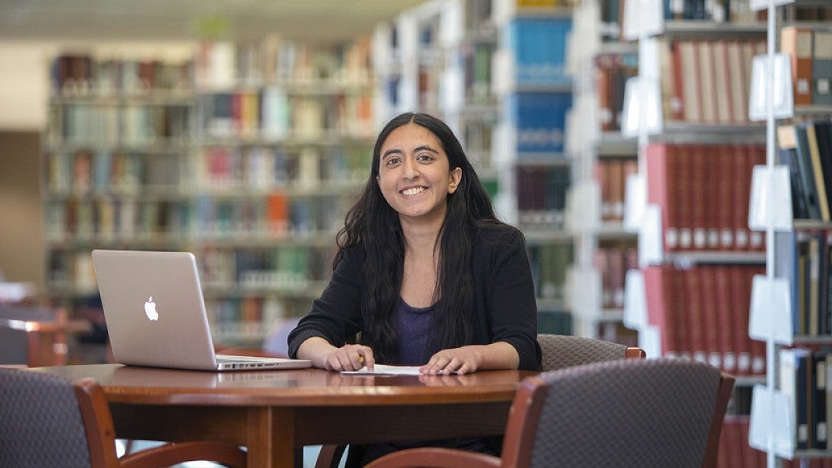 Sravya Tadepalli, winner of a Harry S. Truman Scholarship