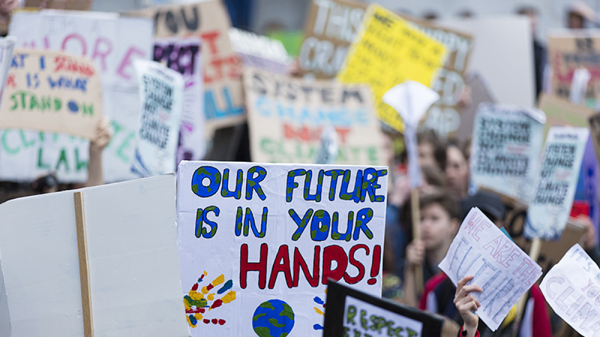 Climate rally