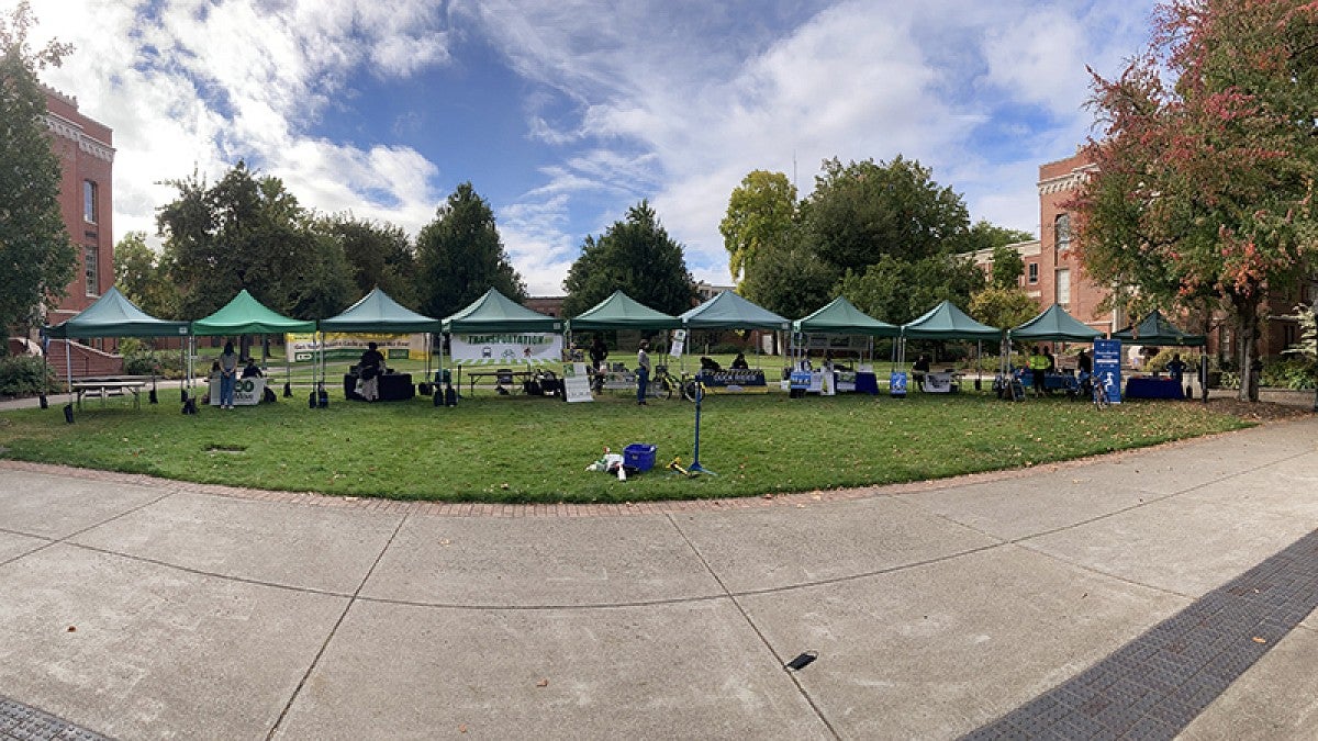 Transportation Day tents