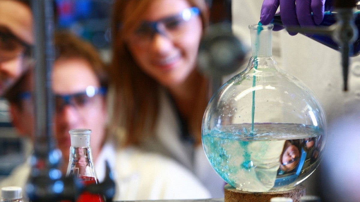 Lab scene