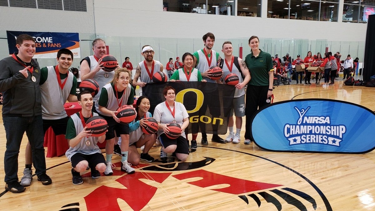 The UO Unified Basketball Team