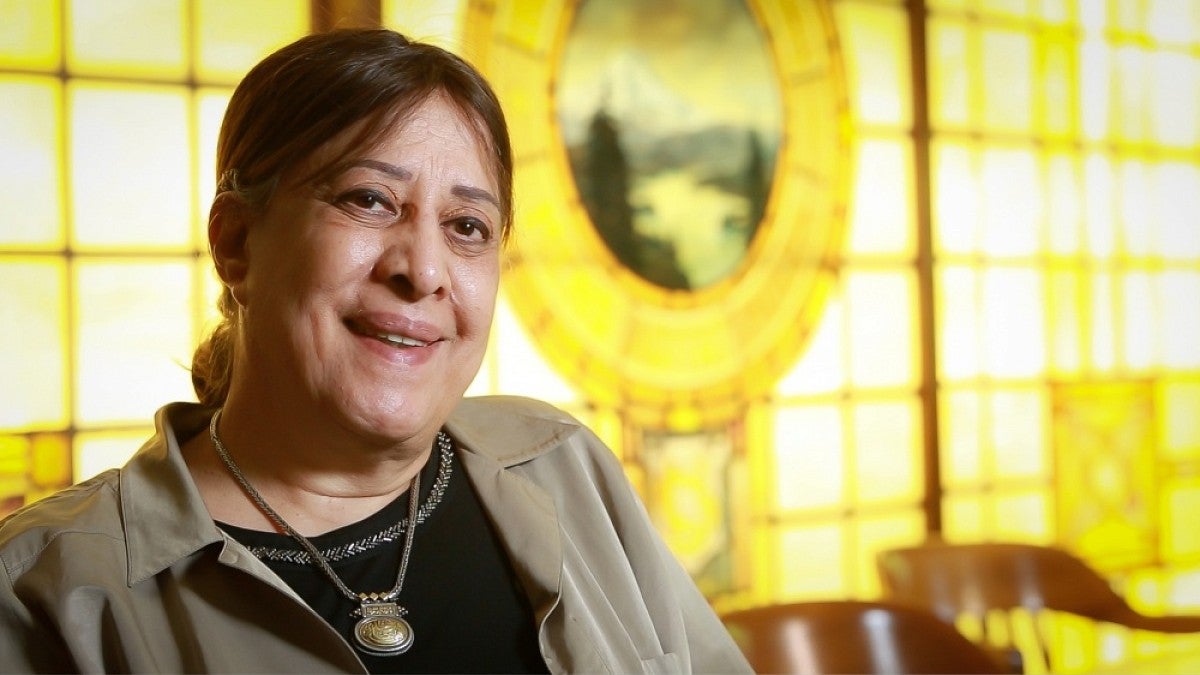 Dr. Aisha Almana, a UO graduate, hospital executive and prominent feminist