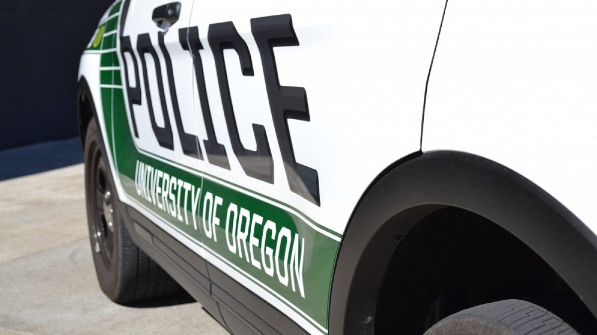 UOPD patrol car