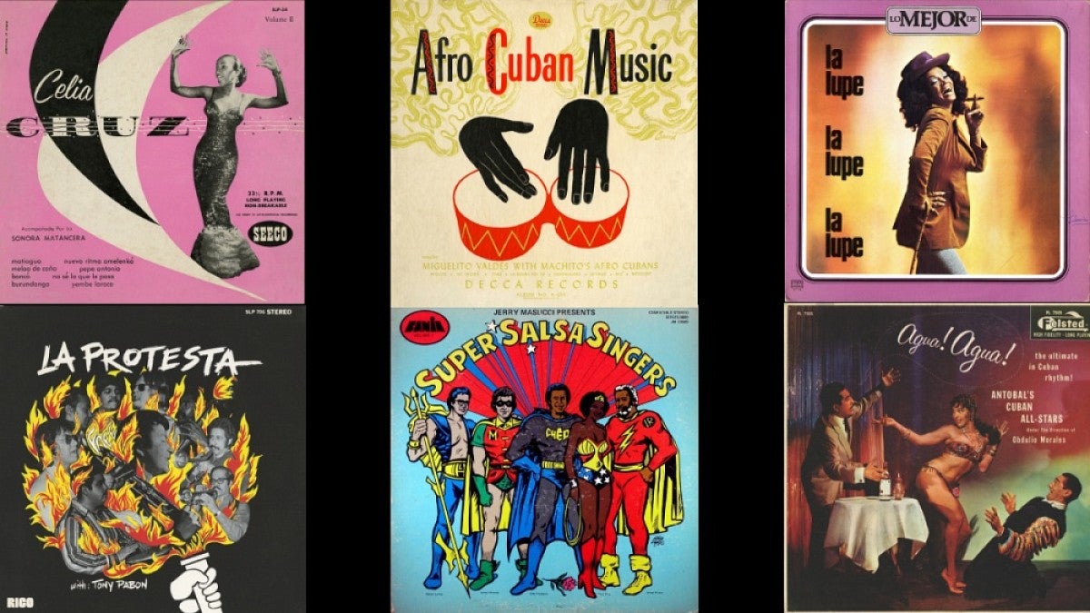 Latin music album covers