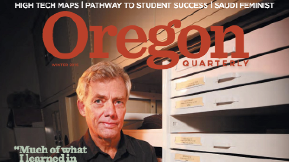 Oregon Quarterly Winter 2015 cover
