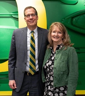 Portrait of Karl and Melissa Scholz