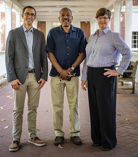 Ross Anderson, Ed Madison and Jenefer Husman.