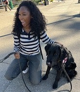 Carolyn Cain and Daisy