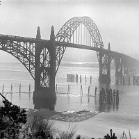 Yaquina Bay Bridge by Ray Atkeson