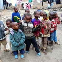 Children at the Toto Angel Orphanage 