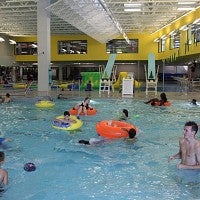 Kids in pool