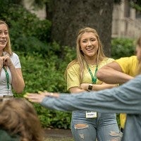 Students tour campus