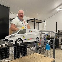 Remote-controlled car