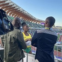 Jamaican television reporter