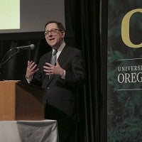 UO President Michael Schill