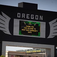 Autzen reader board